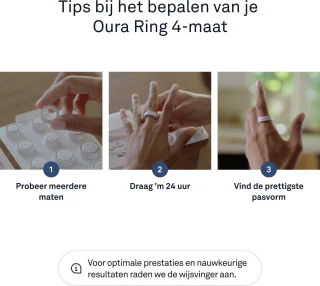 Oura Ring 4 Maatset
