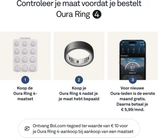 Oura Ring 4 Stealth - Ring maat 13