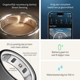 Oura Ring 4 Stealth - Ring maat 13