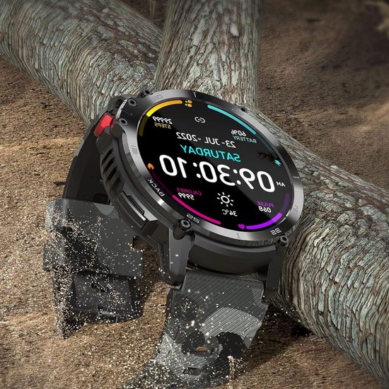 Robuuste Multisport Smartwatch voor de Actieve Outdoorliefhebber
