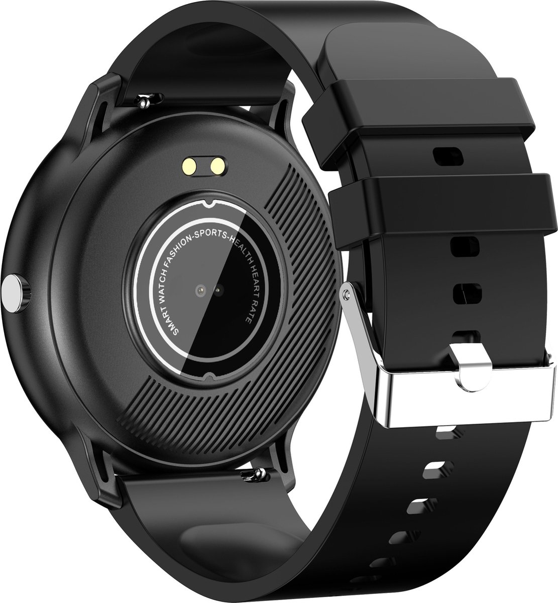 Parya Official Dark Black Smartwatch