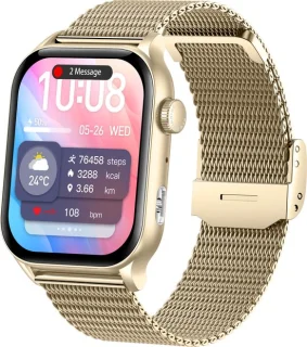 Parya Official Smart TV45 Activity Tracker Blauw