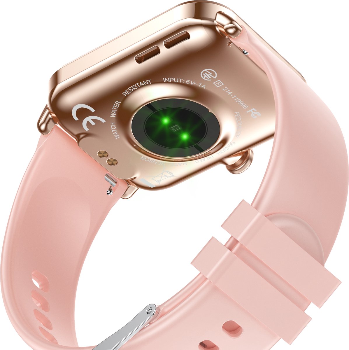 Parya Official Smart TV45 Activity Tracker Zwart