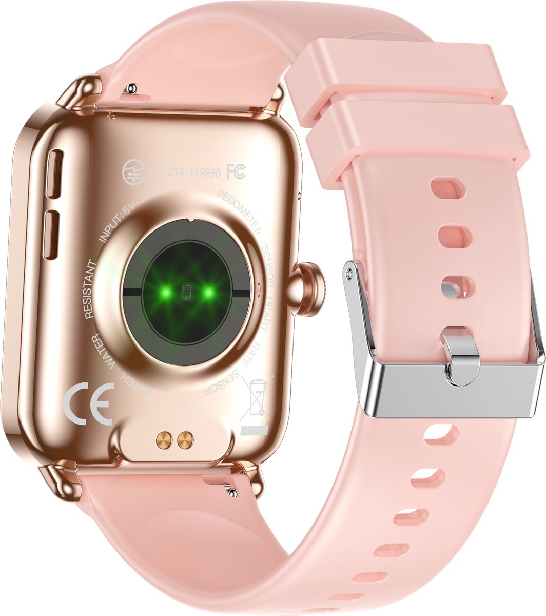 Parya Official Smart TV45 Activity Tracker Zwart