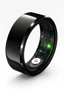 Parya Smart Ring Europe maat 60 Zwart