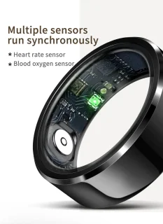 Parya Smart Ring Europe maat 60 Zwart