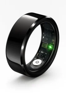 Parya Smart Ring Europe maat 60 Zwart