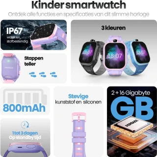 Phreeze Kinder Smartwatch Meisje