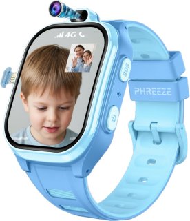 De Phreeze Kinderhorloge 4G Blauw in één oogopslag