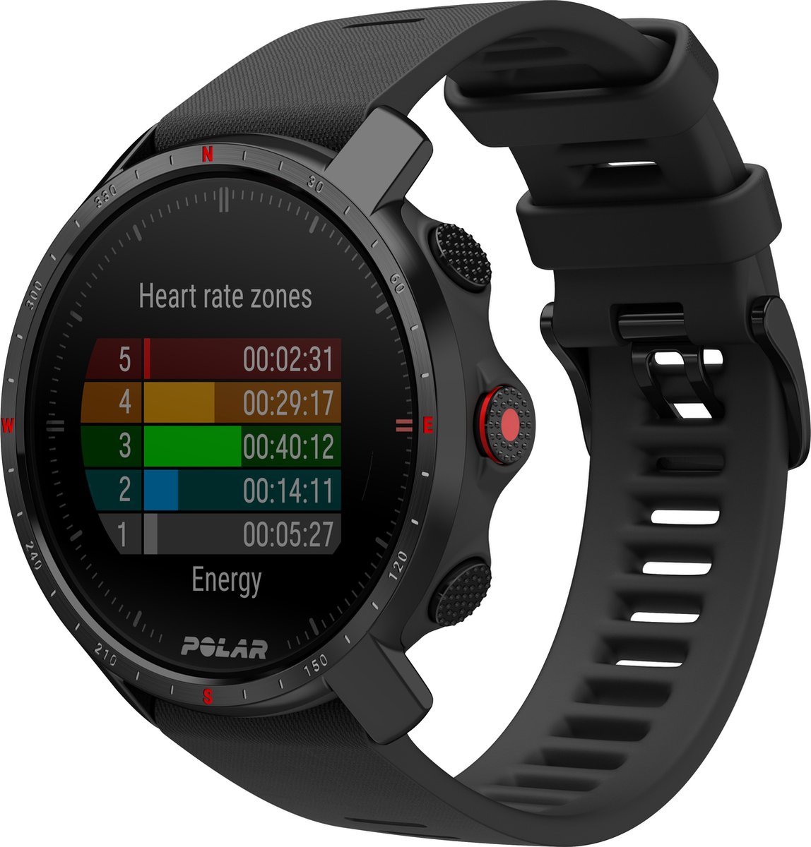 Wat vinden we goed aan de Polar Grit X Pro Multisporthorloge Zwart