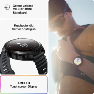 Polar Grit X2 Pro Smartwatch Night Black S/L
