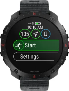 Polar Grit X2 Pro Smartwatch Night Black S/L