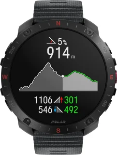 Polar Grit X2 Pro Smartwatch Night Black S/L