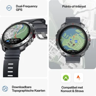 Polar Grit X2 Pro Stone Grey S/L