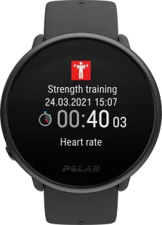 Polar Ignite 2 Sporthorloge Zwart/Parel S-L