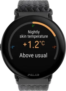 Polar Ignite 3 Fitness Smartwatch Black Braided Yarn S-L