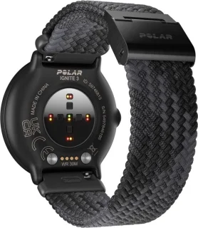 Polar Ignite 3 Fitness Smartwatch Black Braided Yarn S-L