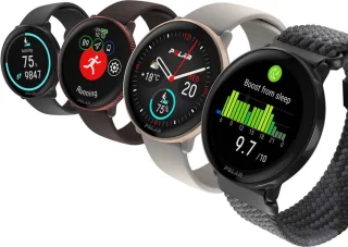 Polar Ignite 3 Fitness Smartwatch Black Braided Yarn S-L