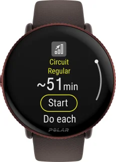 Polar Ignite 3 Fitness Smartwatch Copper Brown S-L