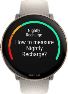 Polar Ignite 3 Smartwatch Greige Gold S-L