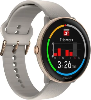 Polar Ignite 3 Smartwatch Greige Gold S-L