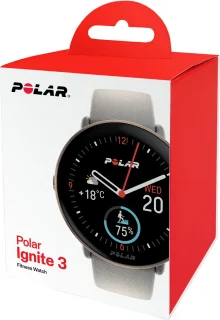Polar Ignite 3 Smartwatch Greige Gold S-L