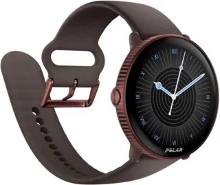 Polar Ignite 3 Titanium Fitness Smartwatch S-L Brons/Zwart