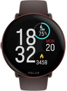 Polar Ignite 3 Titanium Fitness Smartwatch S-L Brons/Zwart