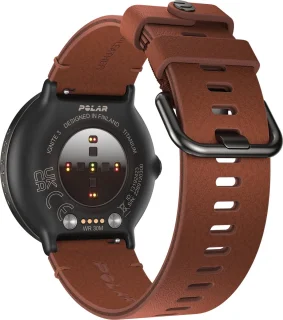 Polar Ignite 3 Titanium Fitness Smartwatch S-L Brons/Zwart