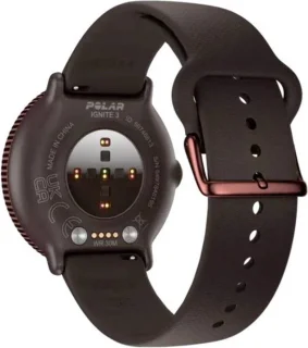Polar Ignite 3 Titanium Fitness Smartwatch S-L Brons/Zwart