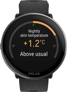 Polar Ignite 3 Titanium Fitness Smartwatch Zwart S-L