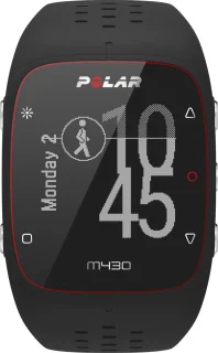 Polar M430 Hardloophorloge Zwart