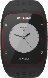 Polar M430 Hardloophorloge Zwart