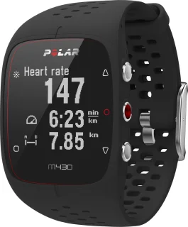 Polar M430 Hardloophorloge Zwart
