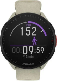 Polar Pacer GPS Hardloophorloge Cloud White S-L