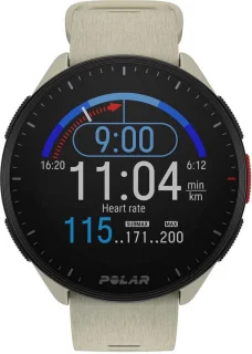 Polar Pacer GPS Hardloophorloge Cloud White S-L