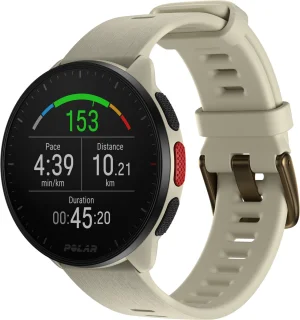 Polar Pacer GPS Hardloophorloge Cloud White S-L
