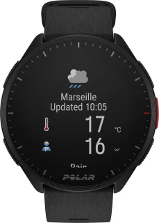 Polar Pacer GPS Hardloophorloge Night Black S-L