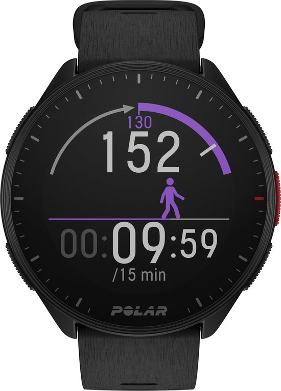 Polar Pacer GPS Hardloophorloge Night Black S-L review
