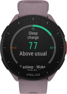 Polar Pacer GPS Hardloophorloge Purple Dusk S-L