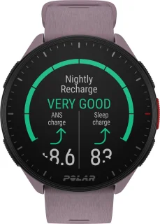 Polar Pacer GPS Hardloophorloge Purple Dusk S-L