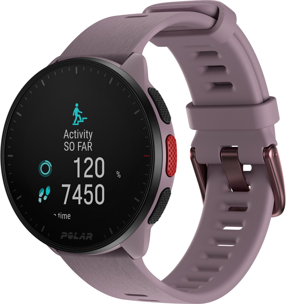 Wat vinden we goed aan de Polar Pacer GPS Hardloophorloge Purple Dusk S-L