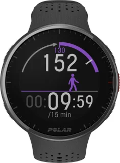 Polar Pacer Pro GPS Hardloophorloge Carbon Gray S-L