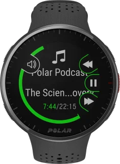 Polar Pacer Pro GPS Hardloophorloge Carbon Gray S-L