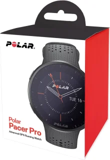 Polar Pacer Pro GPS Hardloophorloge Carbon Gray S-L