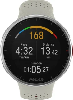 Polar Pacer Pro GPS Hardloophorloge Snow White S-L