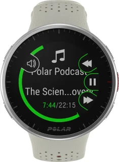 Polar Pacer Pro GPS Hardloophorloge Snow White S-L