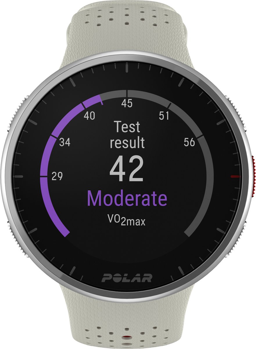 Polar Pacer Pro GPS Hardloophorloge Snow White S-L