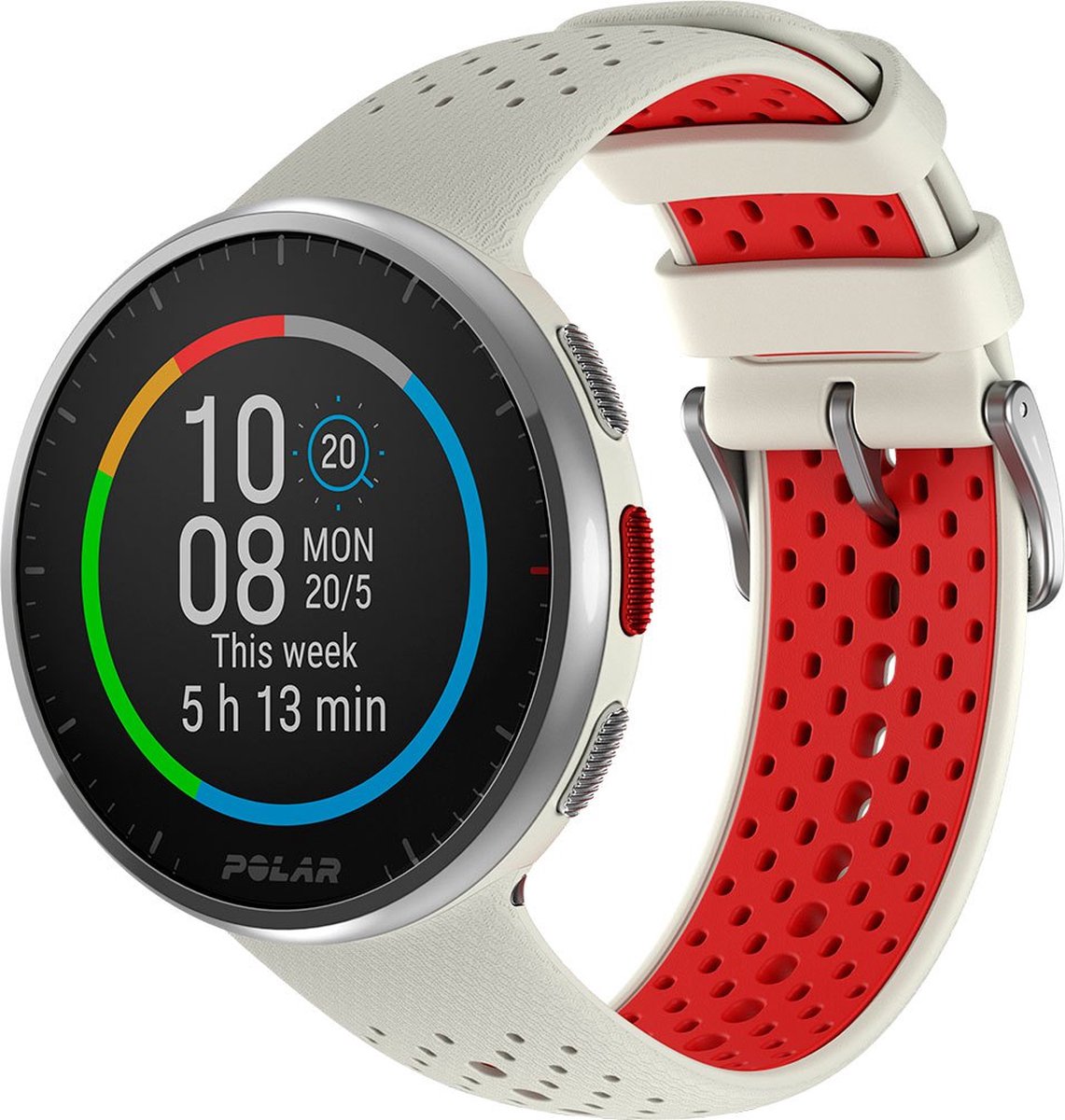 Polar Pacer Pro GPS Hardloophorloge Snow White S-L