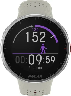Polar Pacer Pro GPS Hardloophorloge Snow White S-L